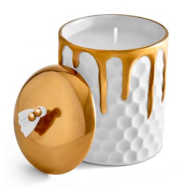 Beehive Candle with Lid